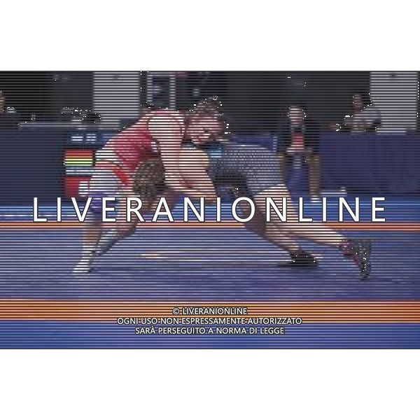 Lotta Rome, Italia 17/01/2020 1° Ranking Series International Tournament - Day3 Nella foto: Nadine Weinauge (Germany) vs Enrica Rinaldi (Italy) category WW 72 kg FOTO LUIGI MARIANI-ALESSIO MARINI-AG ALDO LIVERANI SAS