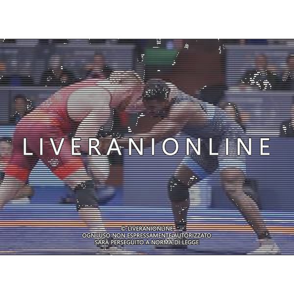 Lotta Rome, Italia 17/01/2020 1° Ranking Series International Tournament - Day3 Nella foto: Abraham de Jesus Conyedo Ruano (Italy) category FS 97 kg FOTO LUIGI MARIANI-ALESSIO MARINI-AG ALDO LIVERANI SAS