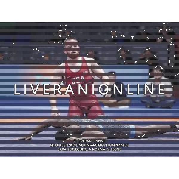 Lotta Rome, Italia 17/01/2020 1° Ranking Series International Tournament - Day3 Nella foto: Kyle Snyder (USA) category FS 97 kg FOTO LUIGI MARIANI-ALESSIO MARINI-AG ALDO LIVERANI SAS