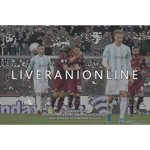 Campionato di Calcio Serie B 2019/2020 Livorno, Italia 18/01/2020 Livorno vs Virtus Entella Nella foto: L\'esultanza di Michele Rocca (Livorno Calcio) dopo il gol FOTO MATTEO PAPINI-ALESSIO MARINI-AG ALDO LIVERANI SAS
