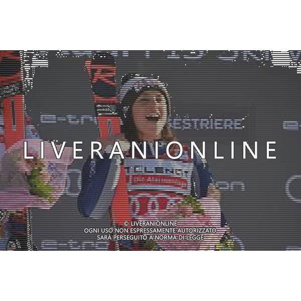 Sci Alpino Sestriere, Italia 18/01/2020 Coppa del Mondo - Slalom G Femminile Nella foto: BRIGNONE Federica (ITA) 1th CLASSIFIED FOTO DANILO VIGO-ALESSIO MARINI-AG ALDO LIVERANI SAS