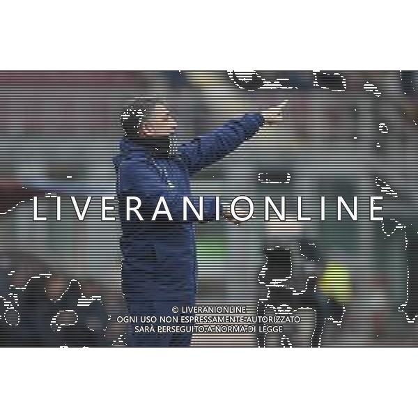 Campionato di Calcio Serie B 2019/2020 Livorno, Italia 18/01/2020 Livorno vs Virtus Entella Nella foto: Roberto Boscaglia allenatore della Virtus Entella FOTO MATTEO PAPINI-ALESSIOMARINI-AG ALDO LIVERANI SAS