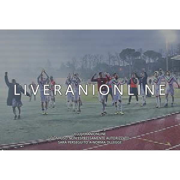 IMOLESE CALCIO-REGGIO AUDACE SERIE C 1-2 NELLA FOTO REGGIO AUDACE DOPO LA PARTITA ©SANNA / AGENZIA ALDO LIVERANI SAS
