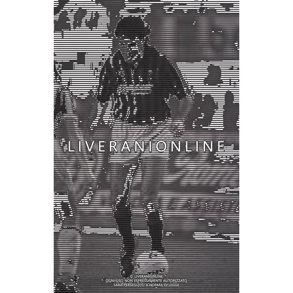 19-06-1985 TORINO COPPA ITALIA JUVENTUS MILAN 0-1 NELLA FOTO ROBERTO SCARNECCHIA AG ALDO LIVERANI SAS