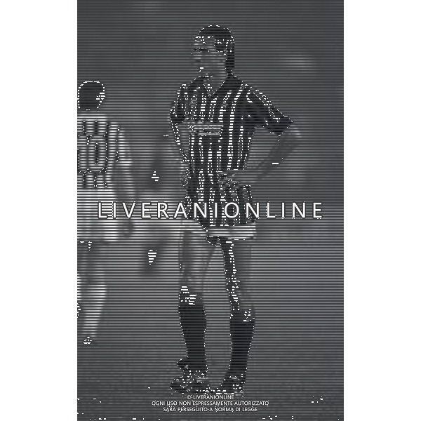 19-06-1985 TORINO COPPA ITALIA JUVENTUS MILAN 0-1 NELLA FOTO MARK HATELEY AG ALDO LIVERANI SAS