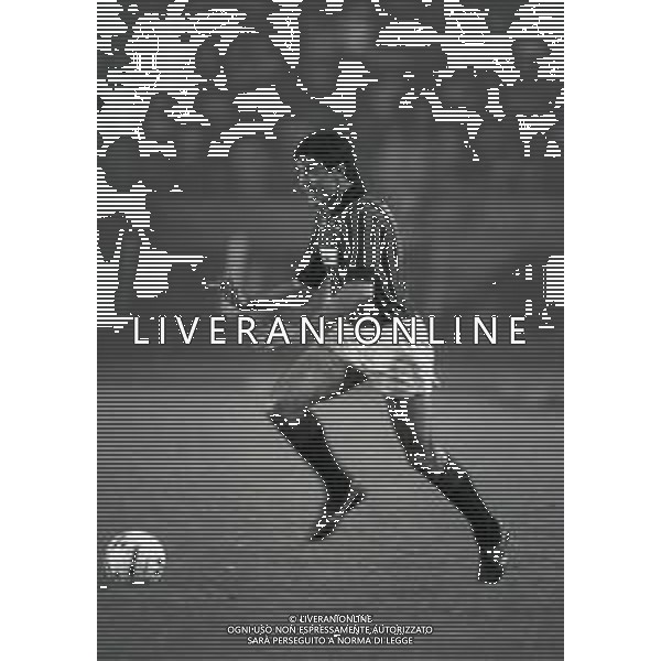 19-06-1985 TORINO COPPA ITALIA JUVENTUS MILAN 0-1 NELLA FOTO ROBERTO SCARNECCHIA AG ALDO LIVERANI SAS