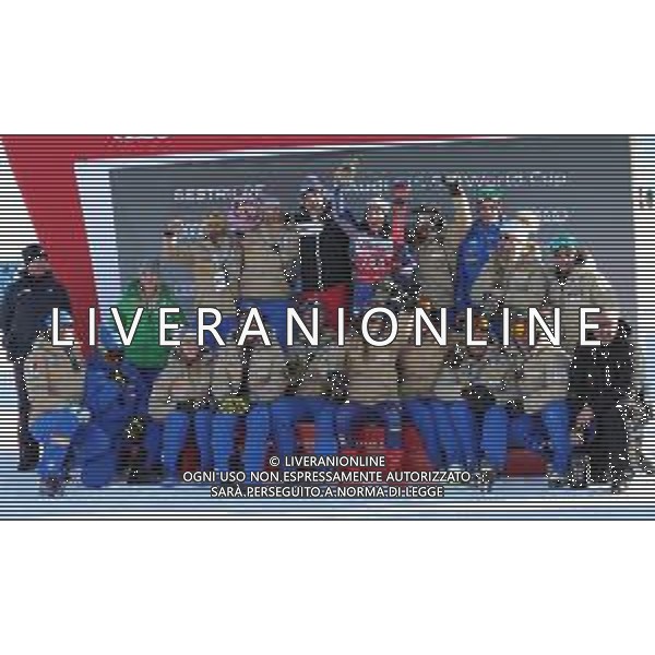 Sci Alpino Sestriere, Italia 18/01/2020 Coppa del Mondo - Slalom G Femminile Nella foto: Team Italia FOTO SERGIO BISI-ALESSIO MARINI-AG ALDO LIVERANI SAS