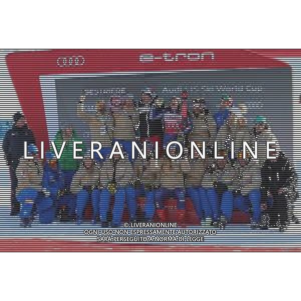 Sci Alpino Sestriere, Italia 18/01/2020 Coppa del Mondo - Slalom G Femminile Nella foto: Team Italia FOTO SERGIO BISI-ALESSIO MARINI-AG ALDO LIVERANI SAS