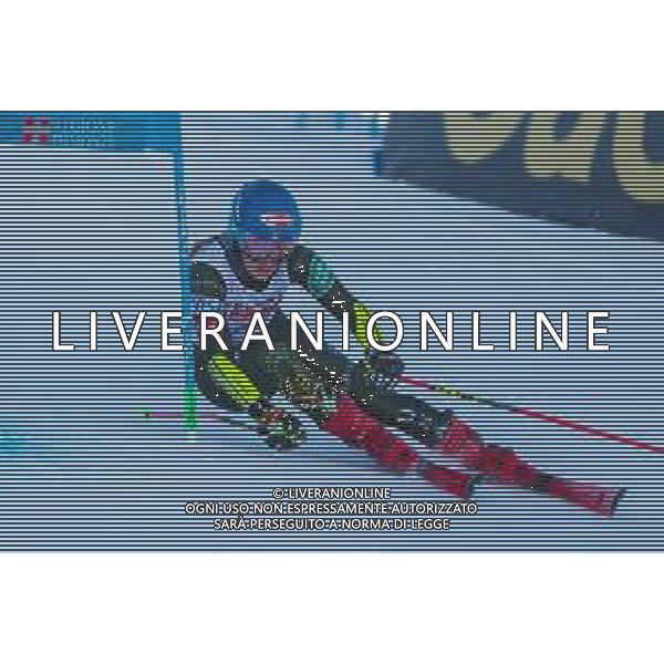 Sci Alpino Sestriere, Italia 18/01/2020 Coppa del Mondo - Slalom G Femminile Nella foto: SHIFFRIN Mikaela (USA) 3rd CLASSIFIED FOTO SERGIO BISI-ALESSIO MARINI-AG ALDO LIVERANI SAS