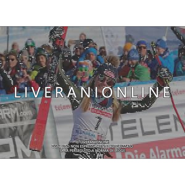 Sci Alpino Sestriere, Italia 18/01/2020 Coppa del Mondo - Slalom G Femminile Nella foto: SHIFFRIN Mikaela (USA) 3rd CLASSIFIED FOTO SERGIO BISI-ALESSIO MARINI-AG ALDO LIVERANI SAS
