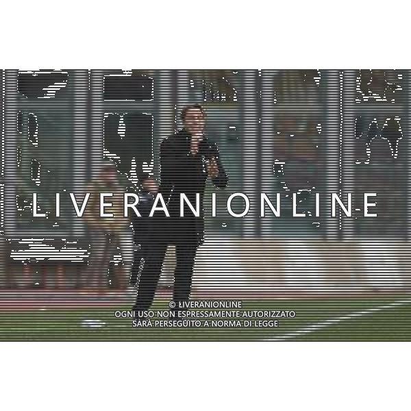 Campionato di Calcio Serie B 2019/2020 Livorno, Italia 18/01/2020 Livorno vs Virtus Entella Nella foto: Paolo Tramezzani allenatore del Livorno FOTO MATTEO PAPINI-ALESSIO MARINI-AG ALDO LIVERANI SAS