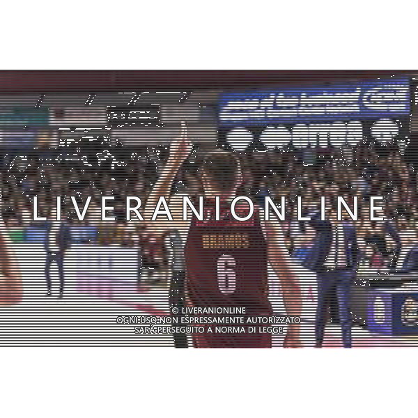 Campionato di Basket Serie A 2019/2020 Venezia, Italia 18/01/2020 Umana Reyer Venezia-Fortitudo Bologna Nella foto: L\'esultanza di Ike Udanoh (Umana Reyer Venezia) FOTO MATTIA RADONI-ALESSIO MARINI-AG ALDO LIVERANI SAS