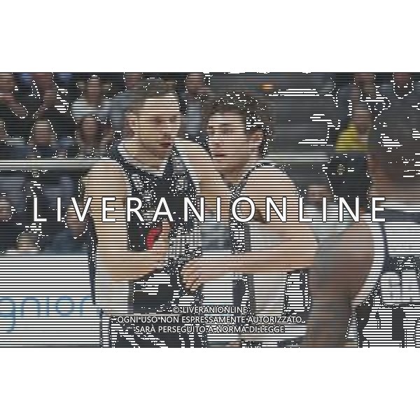 Campionato di Basket Serie A 2019/2020 Bologna, Italia 19/01/2020 Segafredo Virtus Bologna vs OriOra Pistoia Nella foto: Filippo Baldi Rossi (sin.) e Alessandro Pajola (Virtus Segafredo Bologna) FOTO MICHELE NUCCI-ALESSIO MARINI-AG ALDO LIVERANI SAS