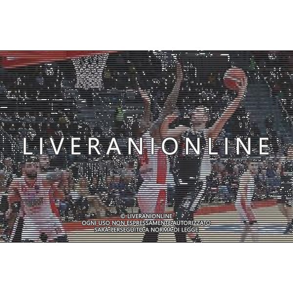 Campionato di Basket Serie A 2019/2020 Bologna, Italia 19/01/2020 Segafredo Virtus Bologna vs OriOra Pistoia Nella foto: Filippo Baldi Rossi (Virtus Segafredo Bologna) (des.) contrastato da Carl Wheatle (Oriora Pistoia) FOTO MICHELE NUCCI-ALESSIO MARINI-AG ALDO LIVERANI SAS