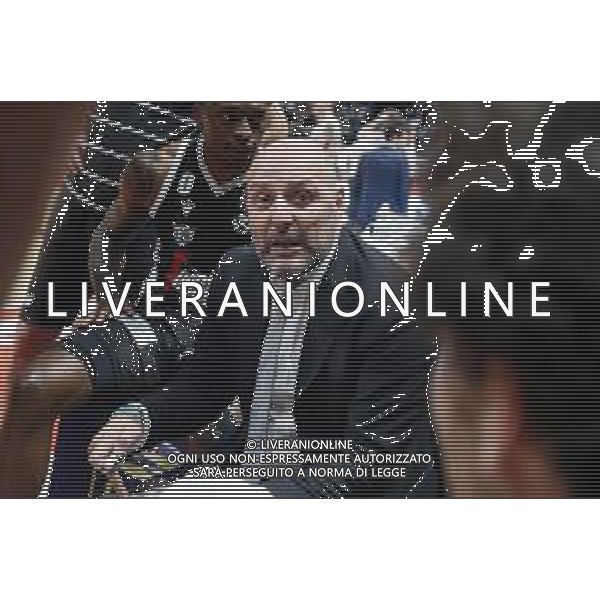 Campionato di Basket Serie A 2019/2020 Bologna, Italia 19/01/2020 Segafredo Virtus Bologna vs OriOra Pistoia Nella foto: Aleksandar Djordjevic, allenatore Virtus Segafredo Bologna durante il time-out FOTO MICHELE NUCCI-ALESSIO MARINI-AG ALDO LIVERANI SAS