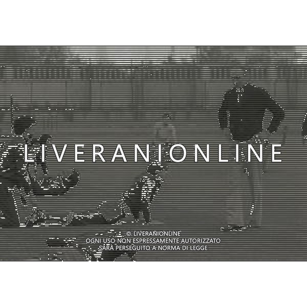 1980 ALLENAMENTO NAZIONALE ITALIANA NELLA FOTO ENZO BEARZOT AG ALDO LIVERANI SAS