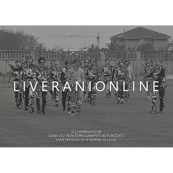 1980 ALLENAMENTO NAZIONALE ITALIANA NELLA FOTO ALLENAMENTO NAZIONALE ITALIANA AG ALDO LIVERANI SAS0