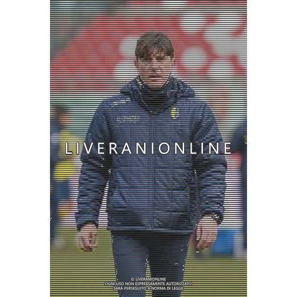 Campionato di Calcio Serie C - Lega Pro 2019/2020 Padova, Italia 19/01/2020 Padova Calcio vs Modena F.C. Nella foto: Michiele Mignani (Allenatore Modena F.C.) FOTO LM-AG ALDO LIVERANI SAS