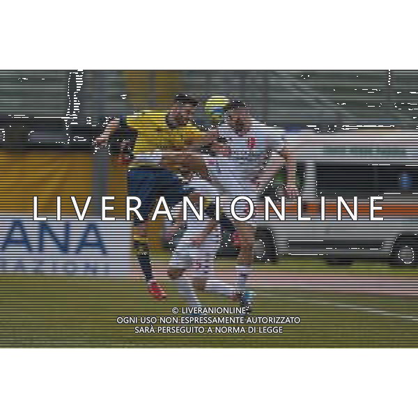 Campionato di Calcio Serie C - Lega Pro 2019/2020 Padova, Italia 19/01/2020 Padova Calcio vs Modena F.C. Nella foto: Mattia Muroni (Modena) e Cristian Bunino (Padova) FOTO LM-AG ALDO LIVERANI SAS