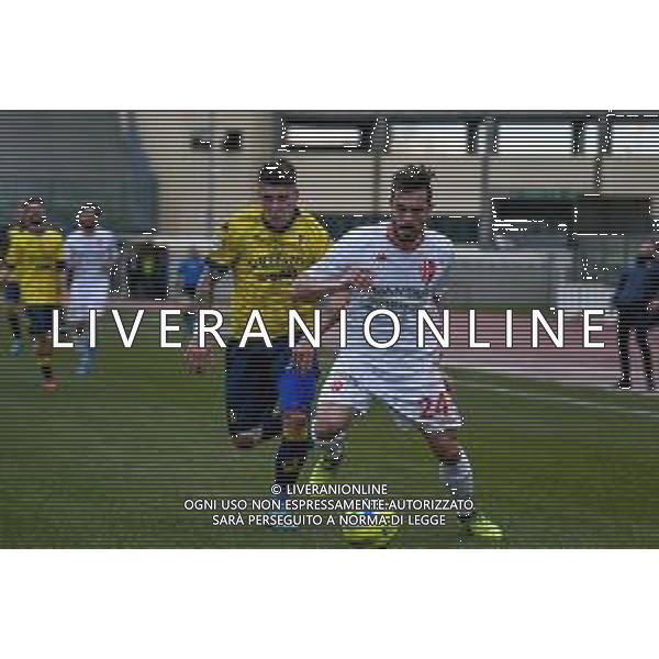Campionato di Calcio Serie C - Lega Pro 2019/2020 Padova, Italia 19/01/2020 Padova Calcio vs Modena F.C. Nella foto: Tiziano Tulissi (Modena) anticipato da Carlo Pelagatti (Padova) ©LM / AGENZIA ALDO LIVERANI SAS
