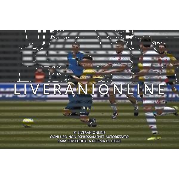 Campionato di Calcio Serie C - Lega Pro 2019/2020 Padova, Italia 19/01/2020 Padova Calcio vs Modena F.C. Nella foto: Fallo di Cristian Bunino (Padova) su Andrea Ingegneri (Modena) ©LM / AGENZIA ALDO LIVERANI SAS