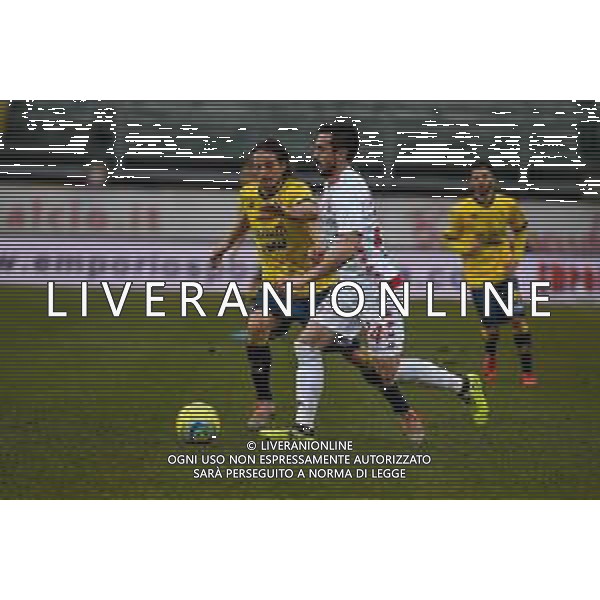 Campionato di Calcio Serie C - Lega Pro 2019/2020 Padova, Italia 19/01/2020 Padova Calcio vs Modena F.C. Nella foto: Carlo Pelagatti (Padova) ostacolato da Carlo Emanuele Ferrario (Modena) FOTO LM-AG ALDO LIVERANI SAS