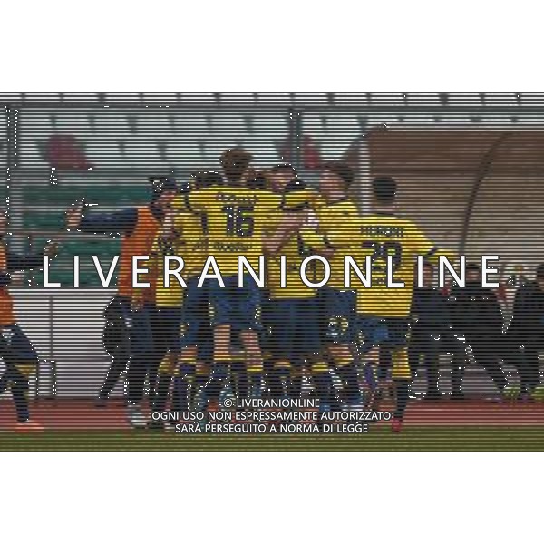 Campionato di Calcio Serie C - Lega Pro 2019/2020 Padova, Italia 19/01/2020 Padova Calcio vs Modena F.C. Nella foto: Gol di Carlo Emanuele Ferrario (Modena) FOTO LM-AG ALDO LIVERANI SAS