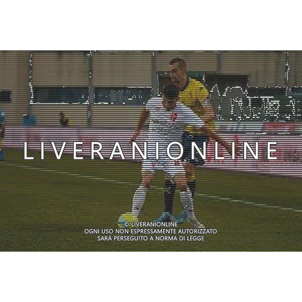 Campionato di Calcio Serie C - Lega Pro 2019/2020 Padova, Italia 19/01/2020 Padova Calcio vs Modena F.C. Nella foto: Umberto Germano (Padova) ostaolato da Mickael Varutti (Modena) ©LM / AGENZIA ALDO LIVERANI SAS