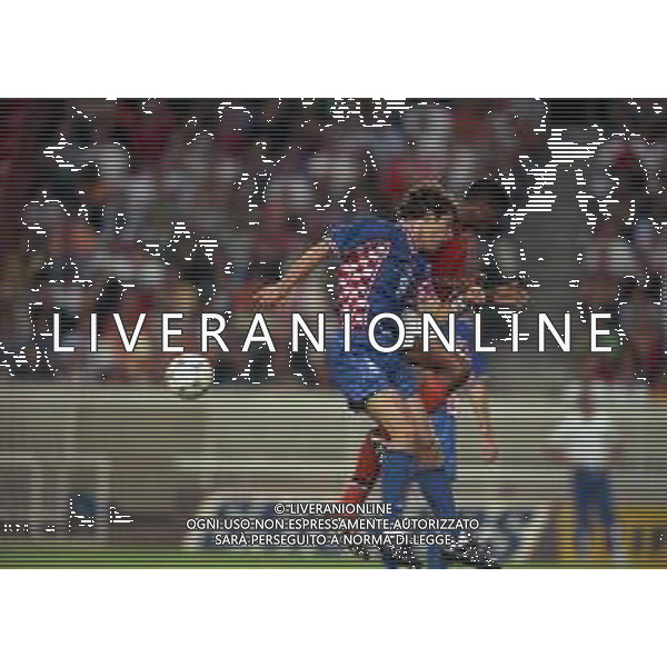 RETROSPETTIVA SLAVEN BILIC CALCIATORE NELLA FOTO SLAVEN BILIC CON LA MAGLIA DELLA NAZIONALE DELL CROAZIA AI MONDIALI DI FRANCIA 1998 AG ALDO LIVERANI SAS
