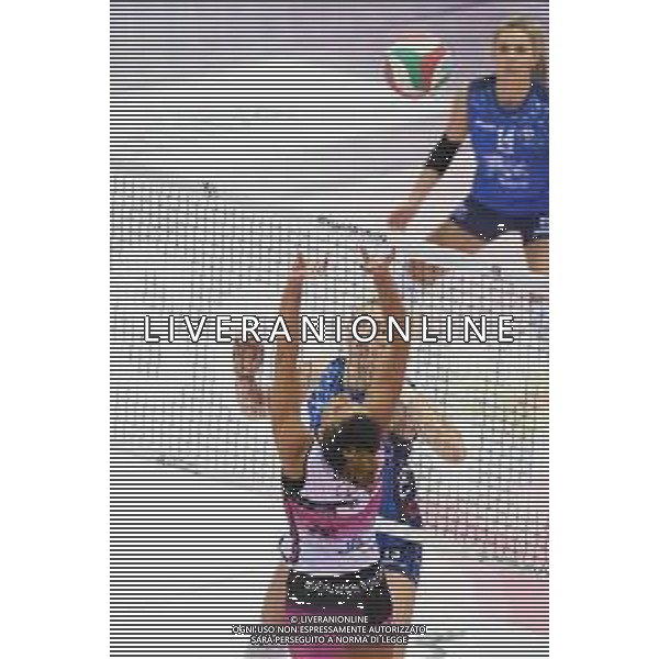 Campionato di Volley Serie A1 Femminile 2019/2020 Firenze, Italia 19/01/2020 Il Bisonte Firenze vs Golden Tulip Volalto 2.0 Caserta Nella foto: Il Bisonte Firenze vs Golden Tulip Volalto 2.0 Caserta FOTO FILIPPO TOMASI-ALESSIO MARINI-AG ALDO LIVERANI SAS