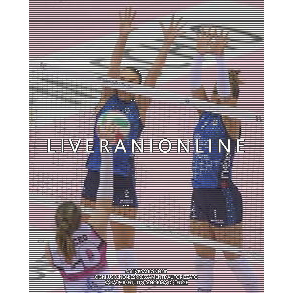 Campionato di Volley Serie A1 Femminile 2019/2020 Firenze, Italia 19/01/2020 Il Bisonte Firenze vs Golden Tulip Volalto 2.0 Caserta Nella foto: Misceo Sara in schiacciata Il Bisonte Firenze vs Golden Tulip Volalto 2.0 Caserta FOTO FILIPPO TOMASI-ALESSIO MARINI-AG ALDO LIVERANI SAS