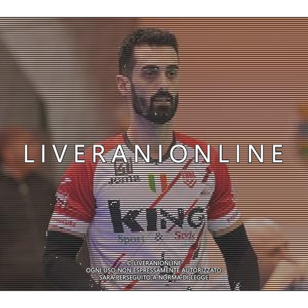 Campionato di Volley Superlega Serie A 2019/2020 Cisterna di Latina, Italia 19/01/2020 Top Volley Cisterna - Cucine Lube Civitanova Nella foto: Andrea Marchisio Cucine Lube Civitanova FOTO LUIGI MARIANI-ALESSIO MARINI-AG ALDO LIVERANI SAS