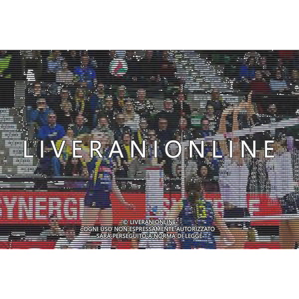 Campionato di Volley Serie A1 Femminile 2019/2020 Treviso, Italia 19/01/2020 Imoco Volley Conegliano vs Lardini Filottrano Nella foto: Attacco di Jennifer Geerties FOTO FLAVIO PAVANELLO-ALESSIO MARINI-AG ALDO LIVERANI SAS