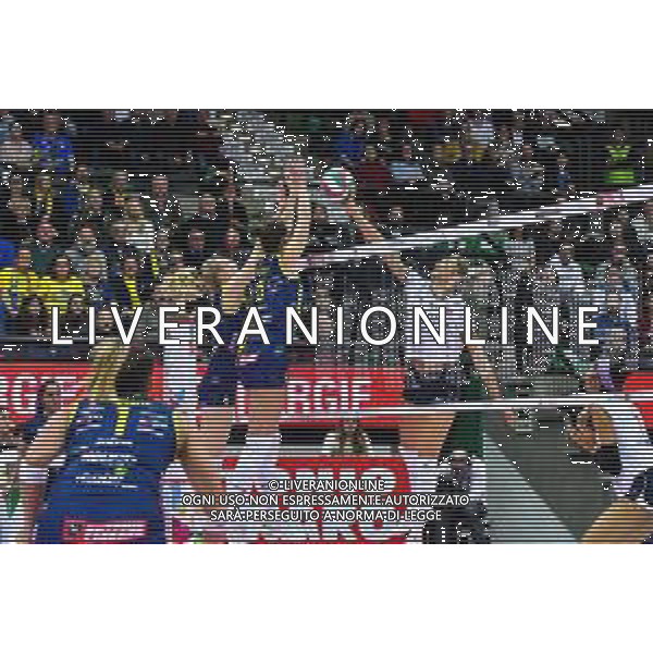Campionato di Volley Serie A1 Femminile 2019/2020 Treviso, Italia 19/01/2020 Imoco Volley Conegliano vs Lardini Filottrano Nella foto: Attacco di Anna Nicoletti FOTO FLAVIO PAVANELLO-ALESSIO MARINI-AG ALDO LIVERANI SAS