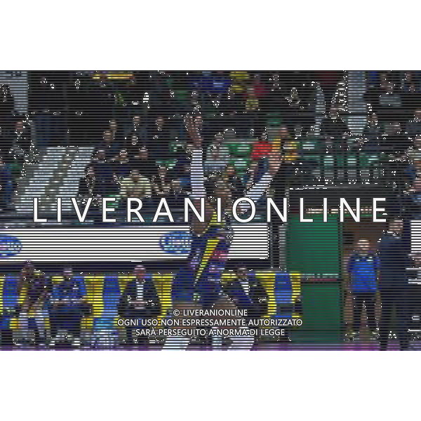 Campionato di Volley Serie A1 Femminile 2019/2020 Treviso, Italia 19/01/2020 Imoco Volley Conegliano vs Lardini Filottrano Nella foto: Esultanza Miriam Sylla FOTO FLAVIO PAVANELLO-ALESSIO MARINI-AG ALDO LIVERANI SAS