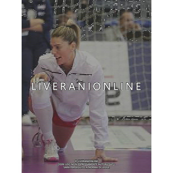 Campionato di Volley Serie A1 Femminile 2019/2020 Torino, Italia 19/01/2020 Reale Mutua Fenera Chieri vs Unet E-Work Busto Arsizio Nella foto: 12 Francesca Piccinini (Unet E-Work Busto Arsizio) FOTO CLAUDIO BENEDETTO-ALESSIO MARINI-AG ALDO LIVERANI SAS