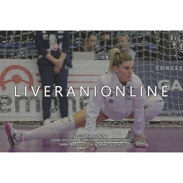 Campionato di Volley Serie A1 Femminile 2019/2020 Torino, Italia 19/01/2020 Reale Mutua Fenera Chieri vs Unet E-Work Busto Arsizio Nella foto: 12 Francesca Piccinini (Unet E-Work Busto Arsizio) FOTO CLAUDIO BENEDETTO-ALESSIO MARINI-AG ALDO LIVERANI SAS