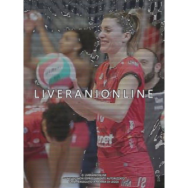 Campionato di Volley Serie A1 Femminile 2019/2020 Torino, Italia 19/01/2020 Reale Mutua Fenera Chieri vs Unet E-Work Busto Arsizio Nella foto: 12 Francesca Piccinini (Unet E-Work Busto Arsizio) FOTO CLAUDIO BENEDETTO-ALESSIO MARINI-AG ALDO LIVERANI SAS