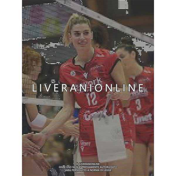 Campionato di Volley Serie A1 Femminile 2019/2020 Torino, Italia 19/01/2020 Reale Mutua Fenera Chieri vs Unet E-Work Busto Arsizio Nella foto: 12 Francesca Piccinini (Unet E-Work Busto Arsizio) FOTO CLAUDIO BENEDETTO-ALESSIO MARINI-AG ALDO LIVERANI SAS