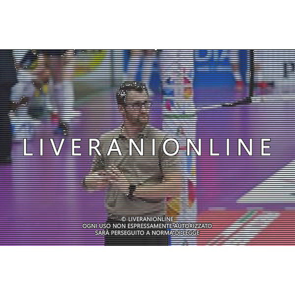 Campionato di Volley Serie A1 Femminile 2019/2020 Treviso, Italia 19/01/2020 Imoco Volley Conegliano vs Lardini Filottrano Nella foto: Filippo Schiavo foto flaviopavanello-alessio marini-ag aldo liverani sas