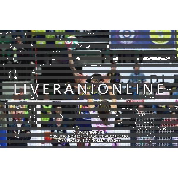 Campionato di Volley Serie A1 Femminile 2019/2020 Treviso, Italia 19/01/2020 Imoco Volley Conegliano vs Lardini Filottrano Nella foto: Attacco di Paola Egonu foto flaviopavanello-alessio marini-ag aldo liverani sas