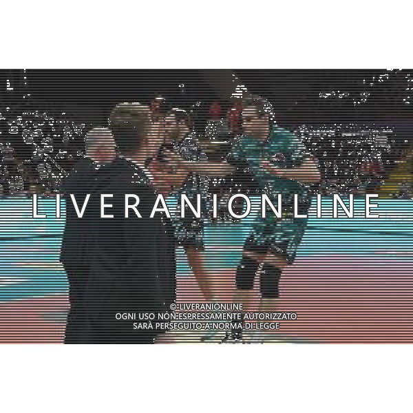 Campionato di Volley Superlega Serie A 2019/2020 Perugia, Italia 19/01/2020 Sir Safety Conad Perugia vs Vero Volley Monza Nella foto: massimo colaci (n.13 libero sir safety conad perugia) FOTO LORIS CERQUIGLINI-ALESSIO MARINI-AG ALDO LIVERANI SAS