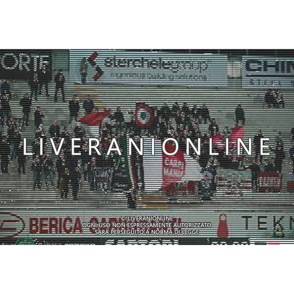 Campionato di Calcio Serie C - Lega Pro 2019/2020 Vicenza, Italia 19/01/2020 Vicenza vs Carpi Nella foto: I tifosi del Carpi ©LM / AGENZIA ALDO LIVERANI SAS