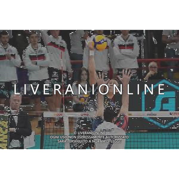 Campionato di Volley Superlega Serie A 2019/2020 Perugia, Italia 19/01/2020 Sir Safety Conad Perugia vs Vero Volley Monza Nella foto: wilfredo leon venero (n.9 schiacciatore sir safety conad perugia) schiaccia FOTO LORIS CERQUIGLINI-ALESSIO MARINI-AG ALDO LIVERANI SAS