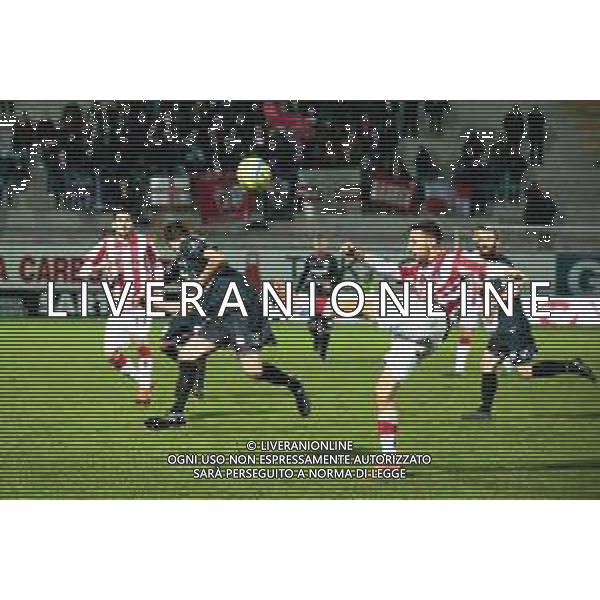 Campionato di Calcio Serie C - Lega Pro 2019/2020 Vicenza, Italia 19/01/2020 Vicenza vs Carpi Nella foto: Michele Vano (Vicenza) in azione con Minel Sabotic (Carpi) FOTOLM-AG ALDO LIVERANI SAS