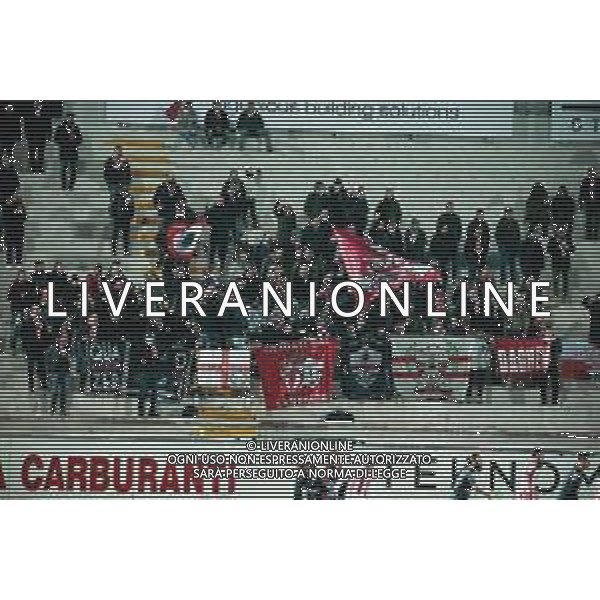 Campionato di Calcio Serie C - Lega Pro 2019/2020 Vicenza, Italia 19/01/2020 Vicenza vs Carpi Nella foto: I tifosi del Carpi FOTOLM-AG ALDO LIVERANI SAS