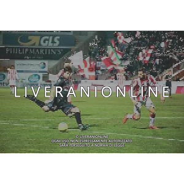 Campionato di Calcio Serie C - Lega Pro 2019/2020 Vicenza, Italia 19/01/2020 Vicenza vs Carpi Nella foto: Il cross di Tommaso Biasci (Carpi) FOTOLM-AG ALDO LIVERANI SAS