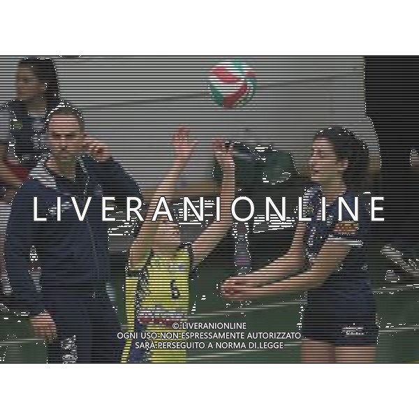 IMOLA 19 01 2020 CLAI IMOLA PALLAVOLO-CESENA SERIE B1 NELLA FOTO SOFIA DAL MONTE IMOLA ©SANNA / AGENZIA ALDO LIVERANI SAS