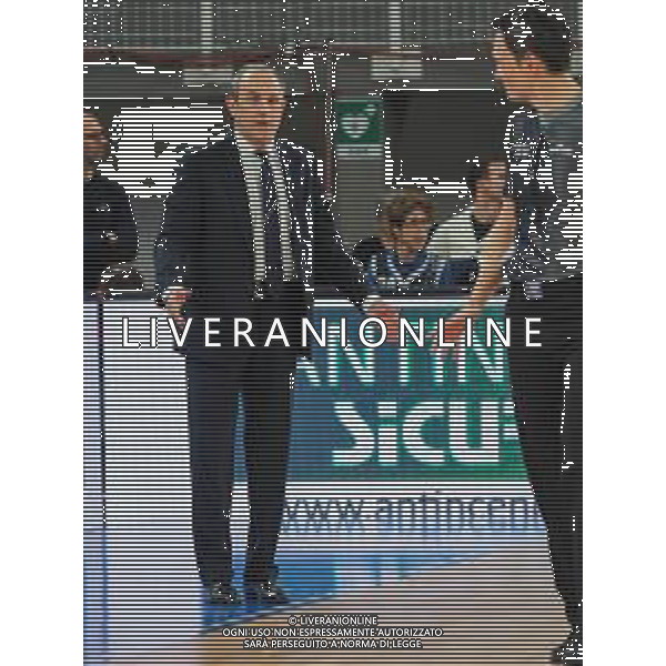 Campionato di Basket Serie A 2019/2020 Brescia, Italia 19/01/2020 Germani Basket Brescia vs AX Armani Exchange Olimpia Milano Nella foto: Ettore Messina, coach della AX Armani Exchange Olimpia Milano FOTO SAVINO PAOLELLA-ALESSIO MARINI-AG ALDO LIVERANI SAS