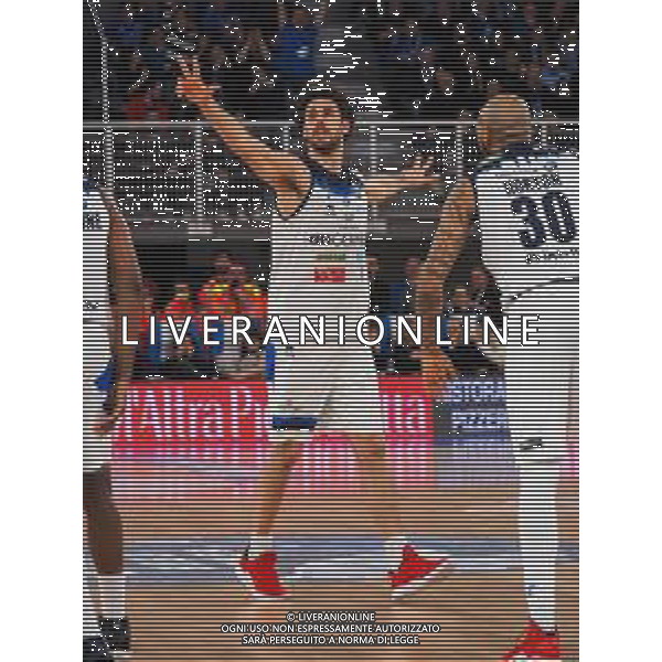 Campionato di Basket Serie A 2019/2020 Brescia, Italia 19/01/2020 Germani Basket Brescia vs AX Armani Exchange Olimpia Milano Nella foto: Luca Vitali della Leonessa Germani Brescia FOTO SAVINO PAOLELLA-ALESSIO MARINI-AG ALDO LIVERANI SAS